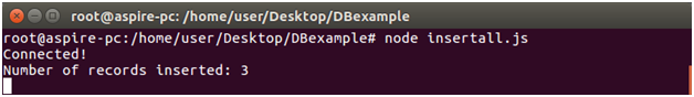 Node.js insert record 3